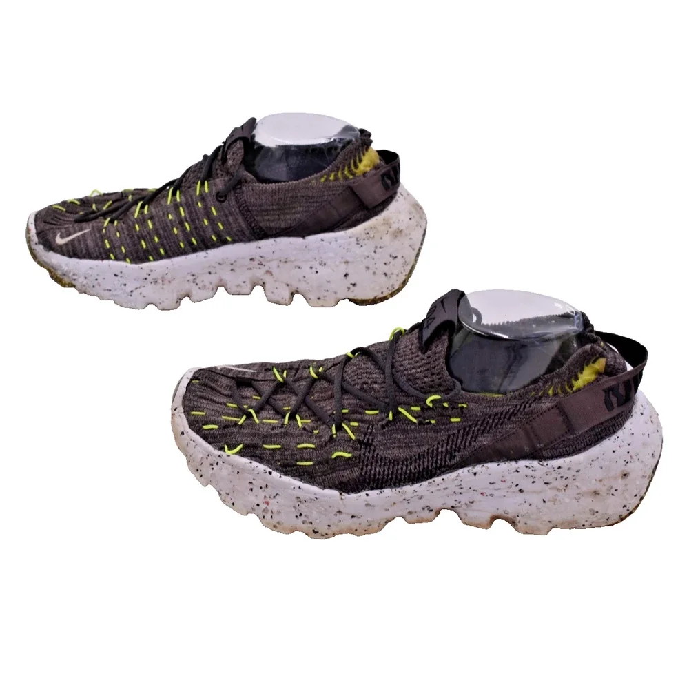 FLAWS Nike Space Hippie 04 Sneakers Shoes - Smoke Grey CZ6398-010 - Mens Sz 8.5